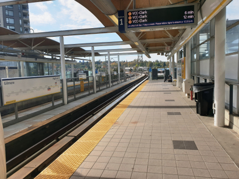 Gilmore SkyTrain Station