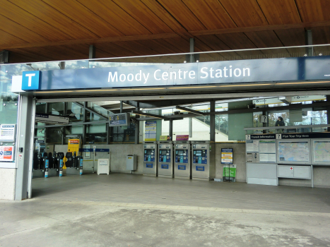 Moody Centre Station