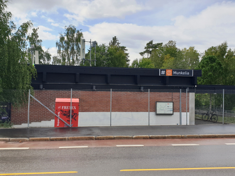 T-bane-Bahnhof Munkelia