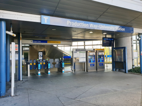 Production Way – University SkyTrain Station