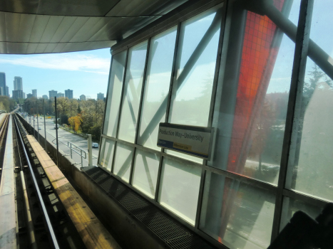 Production Way – University SkyTrain Station