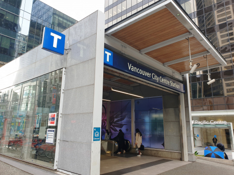 Vancouver City Centre SkyTrain Station