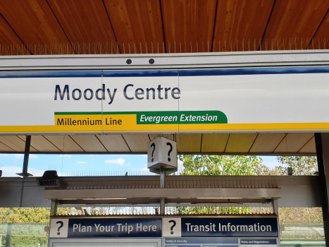 Moody Centre Station