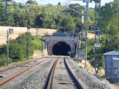 Fasciano Tunnel northern portal