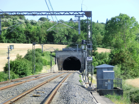 Fasciano Tunnel northern portal