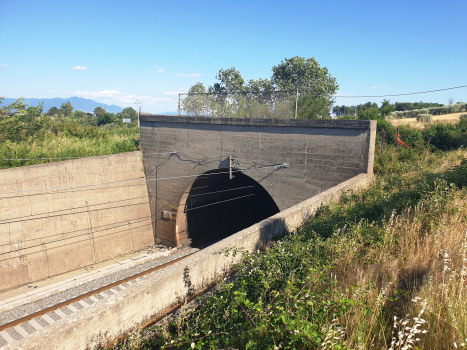 Monte Cecchitto Tunnel northern portal