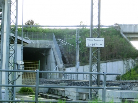 Rondissone Tunnel eastern portal
