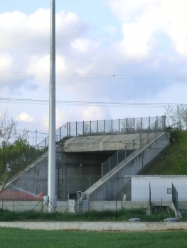 Rondissone Tunnel western portal