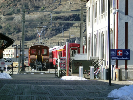 Tirano RhB Railway Station