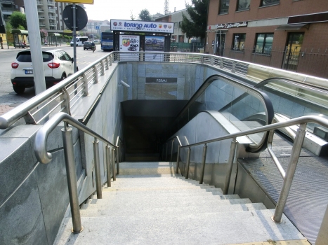 Station de métro Fermi