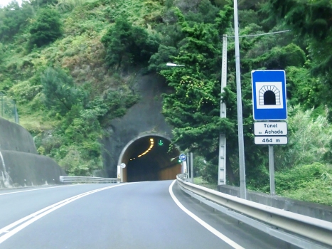 Achada Tunnel southern portal