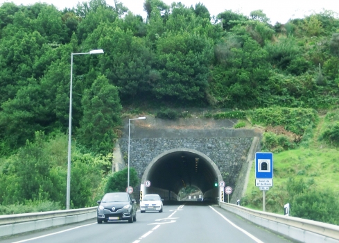 Rocha do Navio Tunnel western portal