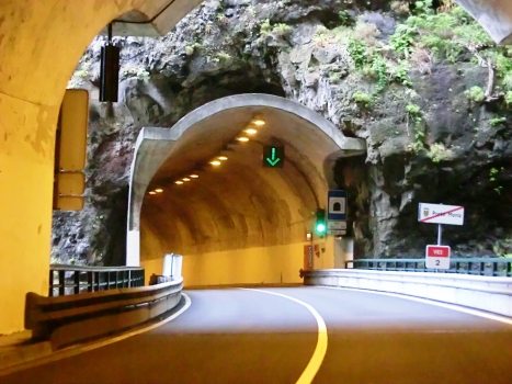 Agua d'Alto Tunnel western portal