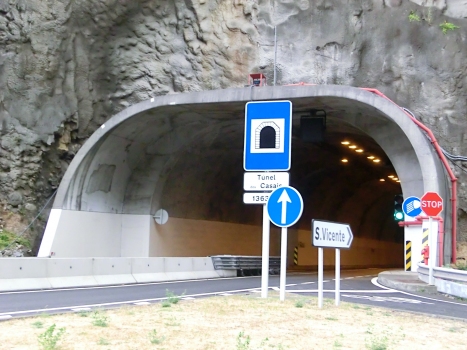 Casais Tunnel western portal