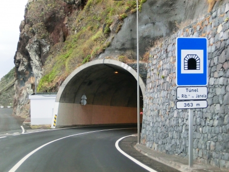 Ribeira Janela Tunnel northern portal