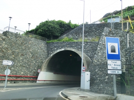 Ribeira Brava - Tabua Tunnel western portal