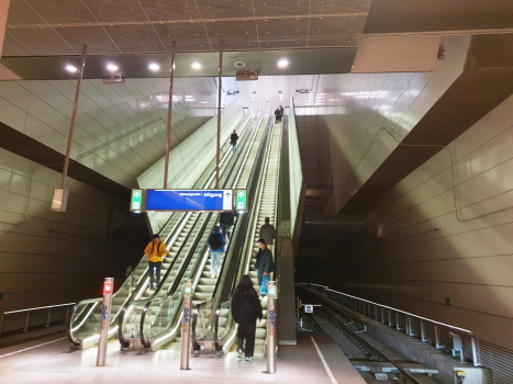 Metrobahnhof Vijzelgracht