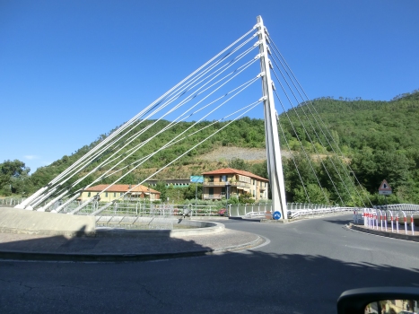 Schrägseilbrücke Villanova d'Albenga