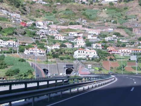 Cabo Girão Tunnel eastern portals
