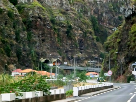 Ribeira Brava Tunnel western portals