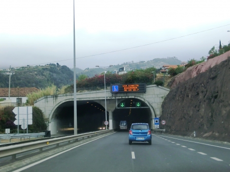 Santa Catarina Tunnel eastern portals