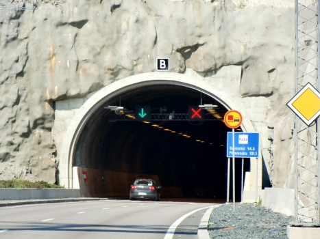 Vuosaari Tunnel southern portals