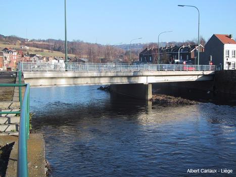 Pont sur la Vesdre à Liège