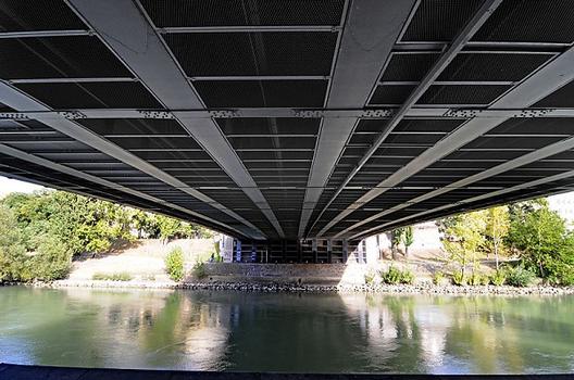 Rotundenbrücke unter der Brücke: Blickrichtung 2. Bezirk