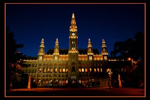 Hôtel de ville de Vienne en Autriche