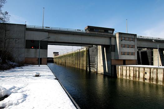 Greifenstein hydroelectric dam and power plant