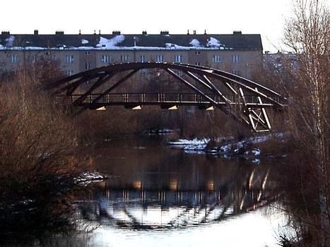 Pont sur le canal du Marchfeld de la Steinamangergasse, Vienne
