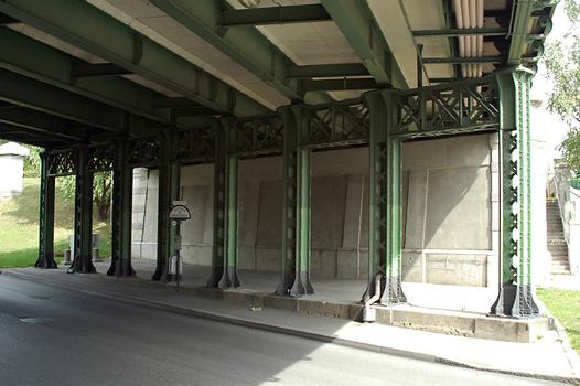 Flötzersteigbrücke, Vienne