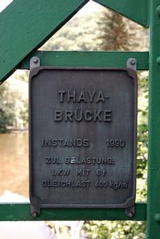 Thayabrücke Hardegg-Cížov