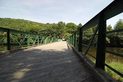 Thayabrücke Hardegg-Cížov Blick nach Tschechien