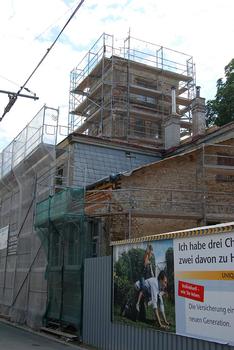 Nach Jahren des Verfalls wird die Kornhäusel-Villa renoviert