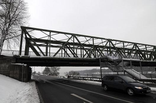 Mauthausner Brücke Blick auf die Straßenbrücke vom Mauthausner Ufer