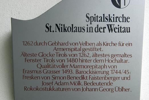 Eglise Saint-Nicolas, Sankt Johann in Tirol