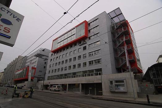 Immeuble de la Schlachthausgasse pour bureaux et apartements à Vienne