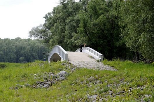Fußwegbrücke 2 Nationalpark Donauauen