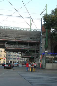 Vienne - U6 - Station de métro Nussdorfer Strasse