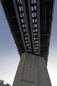 Verbindungsbahnbrücken über den Wienfluss