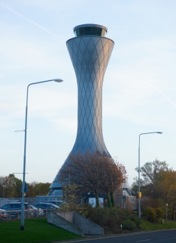 Tour de contrôle de l'aéroport d'Edimbourg