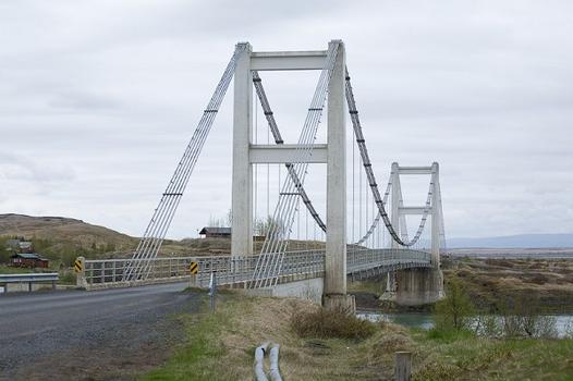 Hängebrücke Jökulsárlón