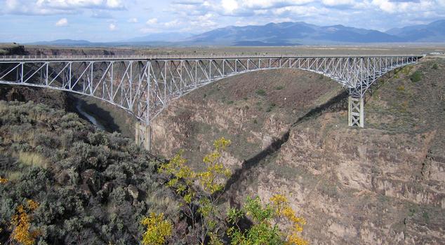 Taos Gorge Bridge, Pilar, New Mexico