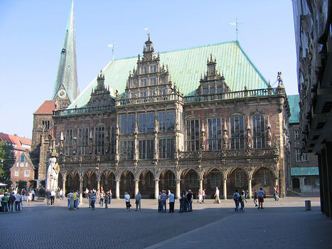 Altes Bremer Rathaus, Südseite