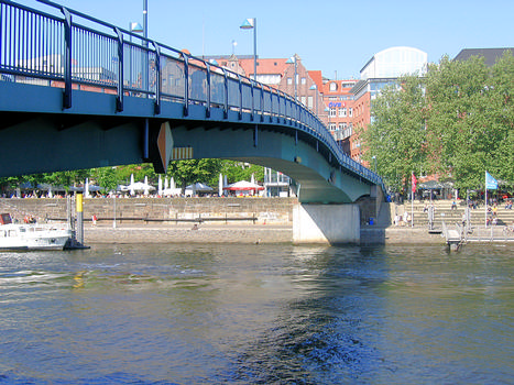 Teerhofbrücke über die Weser, Bremen