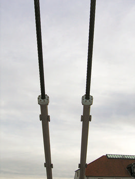 Passerelle basculante au Vegesacker Hafen, Brême