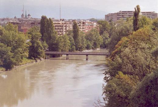 Bois de la Bâtie Footbridge (Geneva)