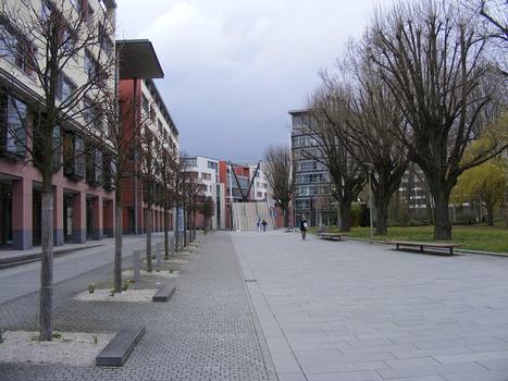 Fußgängerbrücke über den Hessenring, Bad Homburg vor der Höhe