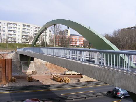 Jena - Autobahn A 4 - Footbridge